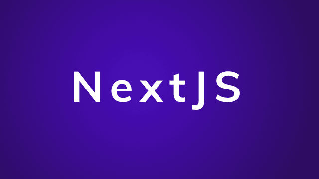 Getting Started with NextJS